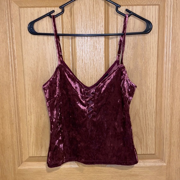 Forever 21 Velvet Tank - Picture 2 of 9